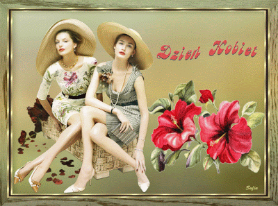 Dwie kobiety przypominają o swoim święcie